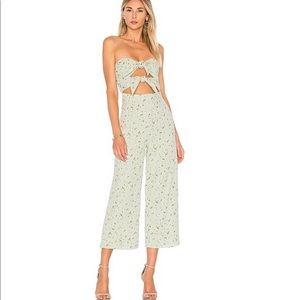 MAJORELLE tie front jumpsuit